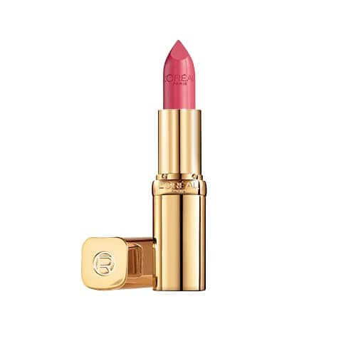 Image of L'Oréal Paris Color Riche Satin Smooth Lipstick, Moisturising Pure Pigment Lip Colour, With Omega 3 & Vitamin E, 256 Blush Fever