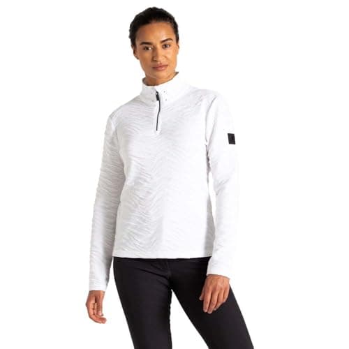 Image of Dare 2b Womens Glamourize Ii Midlayer Sweater, White, 6 EU