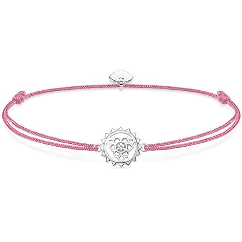 Image of Thomas Sabo Women Bracelet Little Secret Flower 925 Sterling Silver LS098-401-9-L20v