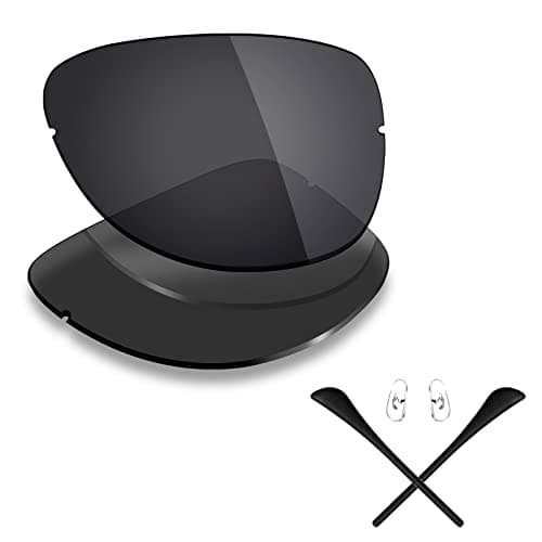 Image of Mryok Polarized Replacement Lenses & Rubber Kits for Ray-Ban Caravan RB8052 61mm- Stealth Black