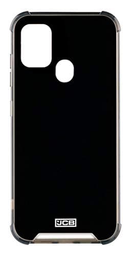 Image of JCB Toughcase Samsung Galaxy A21S Black & Smoked Shockproof Protective Mobile Phone Case