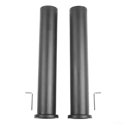 Image of Moliuoly Olympics Adapter Sleeve for Barbell, 2-Pack Conversion Sleeve from 1in to 2in, Wear Resistant and Jolt Resistant with Locking Mechanism, Ideal for Fitness Center or Home Gym(30CM)