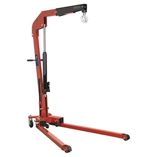 Image of Sealey Spc1000 Folding Engine Crane 1Tonne