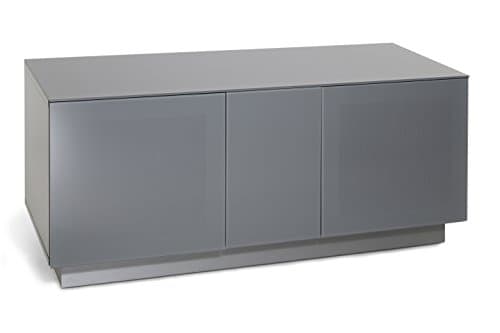 Image of Alphason Element XL 1250 Modular glass TV Cabinet - Grey