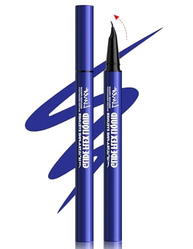 Image of Erinde Liquid Eyeliner Pen, Ultra Fine Felt Tip Eyeliner, Long Lasting Smudge Resistant Eye Liner, Quick Dry Precision Eye Liner Pencil, Smooth Waterproof Eyeliners, Easy Control Eye Makeup #12