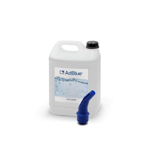 Image of ERRECOM AdBlue® Diesel Engine Additive with Easy-Pour Spout, for NOx Emission Reduction Based on Urea, Conforms to ISO 22241-1, 5L Tank