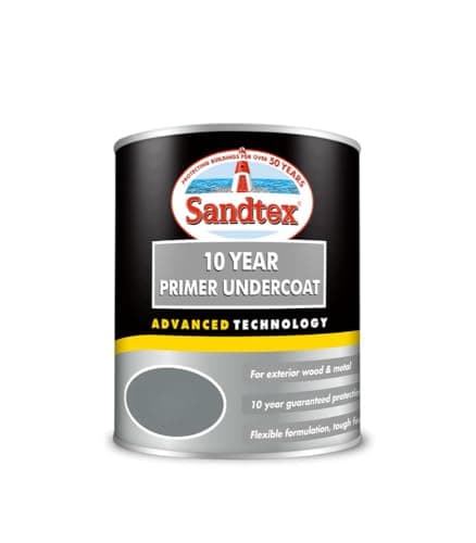 Image of SANDTEX 10 YEAR QD PRIMER UNDERCOAT DARK GREY 750ML