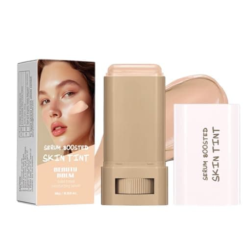 Image of Foundation Stick, Serum Boosted Skin Tint - Full Coverage Hydrating Concealer with Beauty Balm, 24HR Natural Glow & Brightening for All-Day Flawless Skin