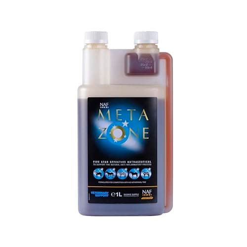 Image of NAF Five Star Metazone Liquid 1L – Natural Anti-Inflammatory Support for Horses – With Turmeric, MSM & Herbal Extracts – Promotes Comfort, Mobility & Recovery – Competition Safe
