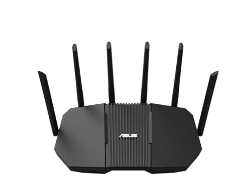 Image of ASUS RT-BE90U BE9400 Tri-Band AiMesh Extendable Router (WiFi 7 (802.11be), 320MHz, 4K-QAM, MLO, Quad 2.5G Ports, Professional Level Network Security, Smart Home Master)