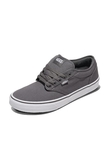 Image of Vans Men's Mn Atwood Sneaker, Grey Canvas Pewter White, 15 UK