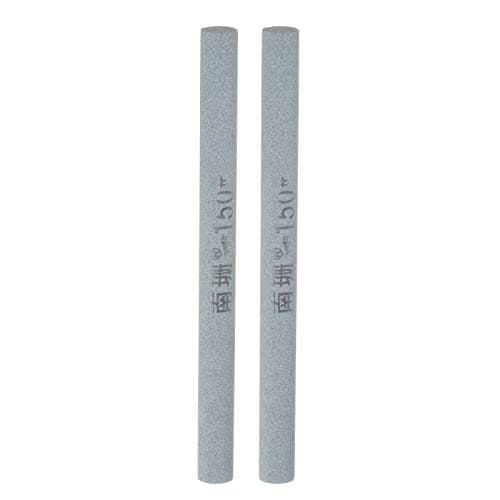 Image of sourcing map 2pcs Sharpening Stones 150 Grit Round Green Silicon Carbide Knife Polishing Whetstone