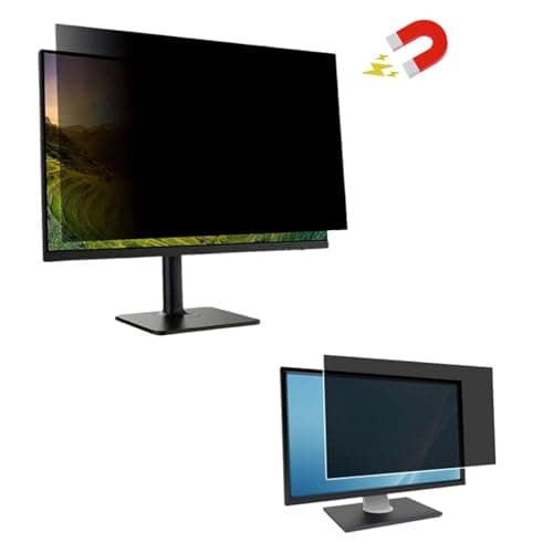 Image of AJPARTS UK 27 inch Computer Privacy Screen Filter for 27" 16:9 Aspect Ratio Widescreen Computer Monitor, Anti Spy Anti-Glare Blue Light Blocking Eye Protection Screen Protector Film