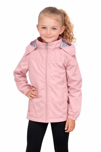 Image of Blu Apparel Kids Waterproof Jacket (UK, Age, 5 Years, 6 Years, Regular, Pink)