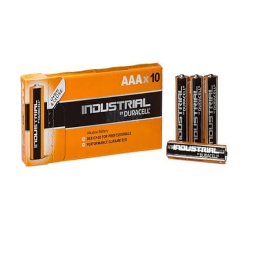 Image of Pack de 10 piles AAA / LR03 Duracell Industrial/procell 1,5 Volts