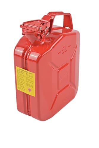 Image of 5 Litre Red Jerry Can for Fuel Petrol Diesel etc