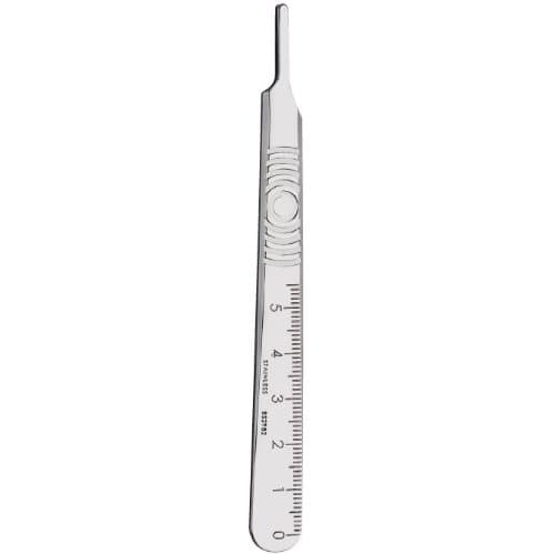 Image of Swann Morton No3 Scalpel Handle - Stainless Steel - Number 3 by Swann Morton