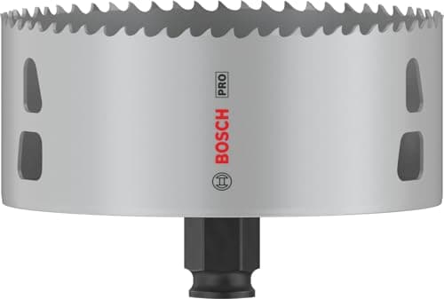 Image of Bosch 1x PRO Multi Material Power Change Plus Hole Saw (for Softwood, Drywall, Ø 114 mm, Professional Accessory Rotary Drill/Drivers)
