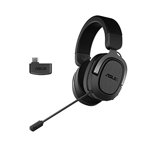 Image of ASUS TUF Gaming H3 Wireless Gaming Headset with 2.4GHz Wireless Connection, Virtual 7.1 Surround Sound, Lightweight design and Copatiable with PC, Playstation 5 and Nintendo Switch