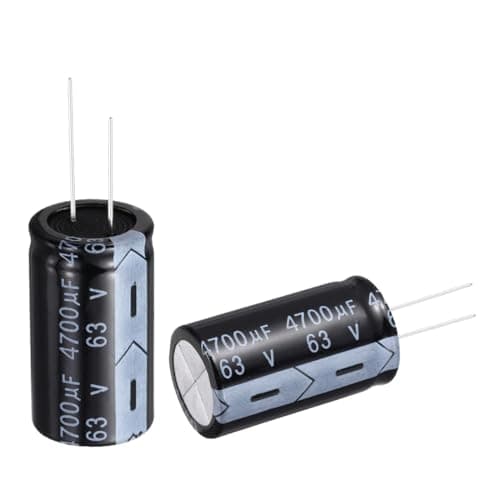 Image of sourcing map 4700uF 63V 22x40mm Electrolytic Capacitor, Radial Leads Aluminum Capacitors for TV, LCD Monitor, VCD, 12Pcs