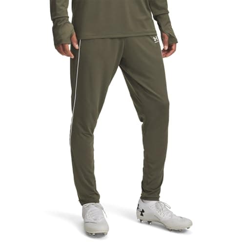 Image of Under Armour Men's Challenger Training Pant, Stretchy and Lightweight Men's Tracksuit Bottoms. Comfortable Joggers for Training and Athletics,Marine OD Green / / White,XXL