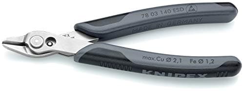 Image of KNIPEX Tools - Electronic Super Knips XL INOX Steel, ESD (7803140ESD)