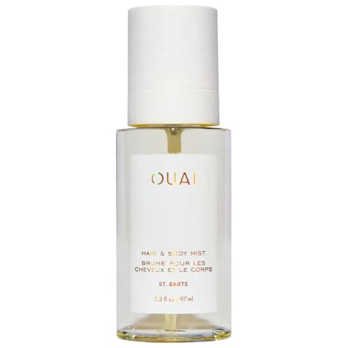 Image of OUAI Hair & Body Mist - St. Barts - Vacay is Only a Spray a-OUAI - Use from Head to Toe - Notes of Dragon Fruit, Orange Blossom, Tuberose & Musk - 97ml