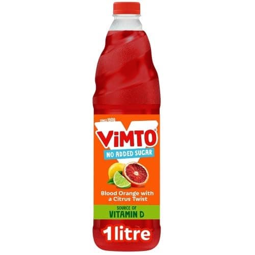 Image of Vimto Drink Collection any Occasion 2026 (Vimto Squash Blood Orange Lemon & Lime 1 L)