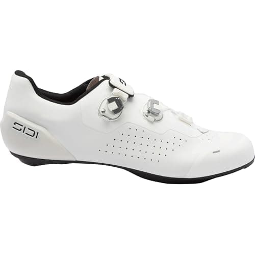 Image of Sidi Genius X Road Shoes - Men's, White, 44.5