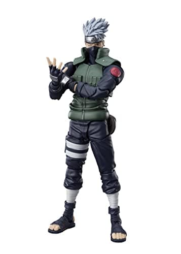 Image of TAMASHII NATIONS - Naruto Shippuden - Kakashi Hatake (The famed Sharingan Hero), Bandai Spirits S.H.Figuarts Action Figure