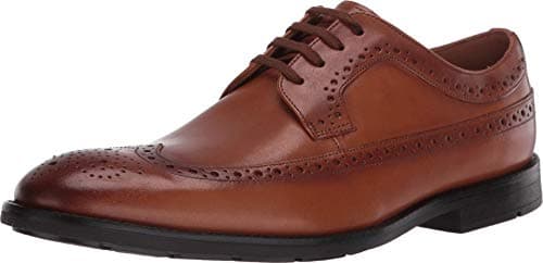 Image of Clarks Ronnie Limit Tan Leather 11.5