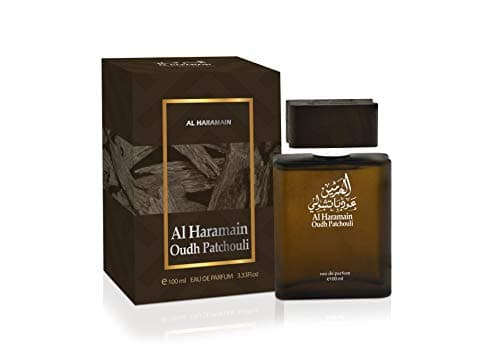 Image of Al Haramain Oudh Patchouli 100ml Eau de Parfum Spray | Luxury Arabian Perfume for Women and Men | Long-Lasting Oriental Fragrance | Woody, Amber, Vanilla & Musk Scent | Premium Signature Scent