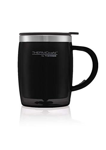 Image of Thermos ThermoCafé Translucent Desk Mug, Black, 450 ml