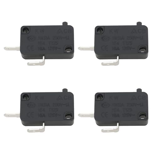 Image of Be In Your Mind 4PCS Micro Switch 16A 250V 36.9x16x10mm Micro Limit Switch Micro Switches for Household Appliances Air Conditioners Electronic Equipment