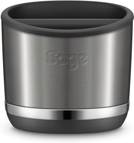 Image of Sage - The Knock Box 20, Black Stainless Steel