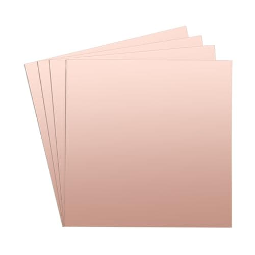 Image of sourcing map 4pcs 200x200mm Double Sided Copper Clad Laminate PCB Circuit Board FR4 1mm Thickness DIY Prototyping PCB Board