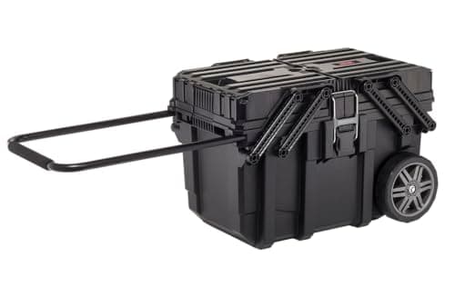 Image of Keter 17203037 KET17203037 Wheeled Job Box Black, 57 Litre