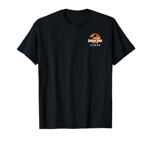 Image of Jurassic Park Green Ranger Park Staff T-Shirt