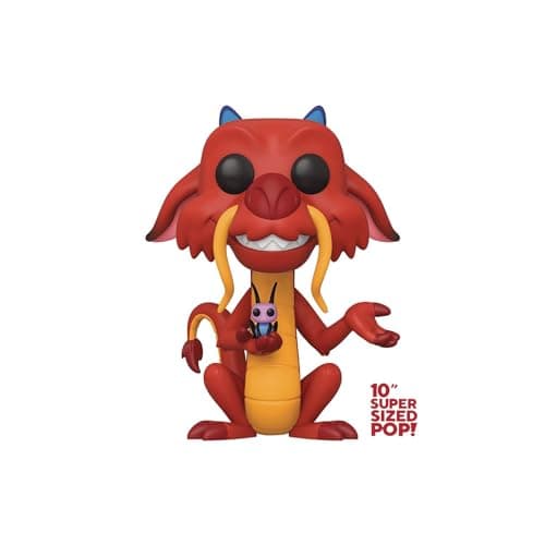 Image of Funko POP! Disney: Mulan-10 Mulan 10" Mushu - Collectable Vinyl Figure - Gift Idea - Official Merchandise - Toys for Kids & Adults - Movies Fans - Model Figure for Collectors and Display