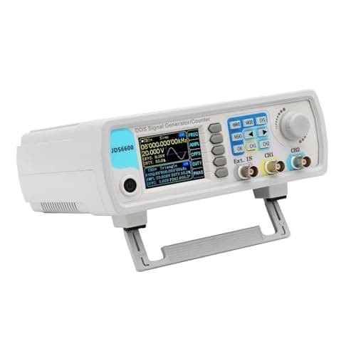 Image of TIEOAXFT JDS6600 15/30/40/50/60MH/z DDS Function Signal Generator/Source Dual/2-CH Frequency Meter Arbitrary Waveform Pulse Generator(60MHz)