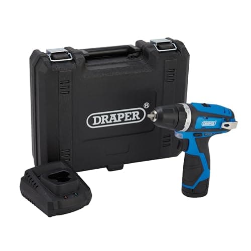 Image of Draper 70328 12V Drill Driver, 1 x 1.5Ah Battery, 1 x Fast Charger