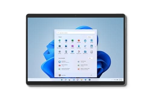 Image of Microsoft Surface Pro 8 512GB (i5/8GB) Platinum W10 PRO *NEW*, Black, EBQ-00033 (Renewed)