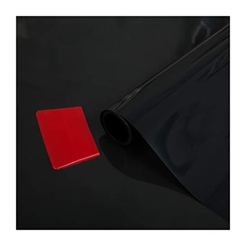 Image of d-c-fix Tinted Window Film Static Cling (90x200cm) Sun Protection Window Film for Indoor Use, 99% UV Protection, Heat-Reflecting, Darkening, Thermal Insulation Film for Windows and Glass Doors