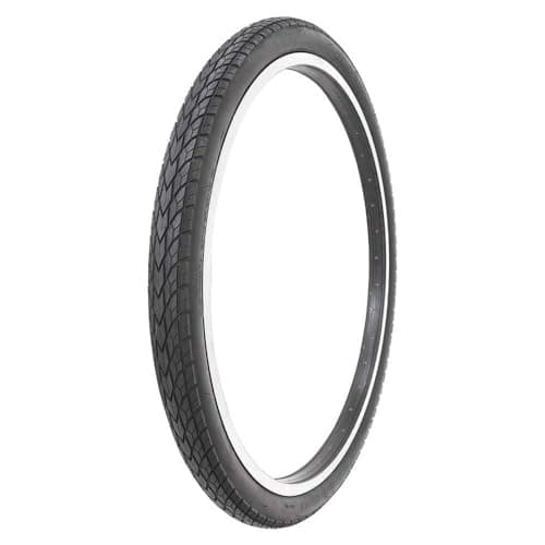 Image of Kenda Mixte Tyres 700 x 45C, 45-622, K-1172, Khan II, K-Shield and Reflective Stripes, Black, Tag Copertone, Black