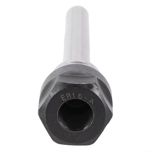 Image of CNC Chuck, C-8-10-12-16-20-25mm ER-8-11-16-20-A Straight Shank Extension Collet Chuck Lathe Extension Bar for CNC Machine(C12-ER16A)