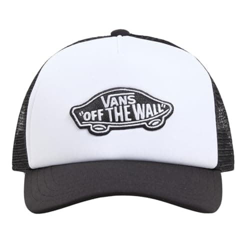 Image of Vans Classic Patch Curved Bill Trucker Cap Junior Black/White