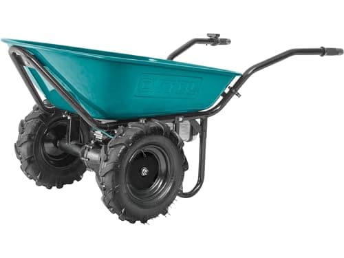 Image of Extol Industrial Electric wheelbarrow with battery I 100L bucket I 260 kg load capacity I 500W I 40V Li-ion with 6000mAh