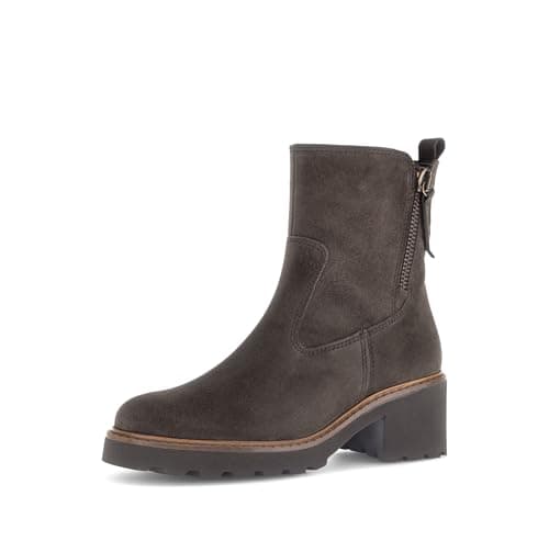Image of Gabor Women's Chelsea Boots, Women's Ankle Boots, Moderate Extra Width (G), Engl Brown 43, 6 UK