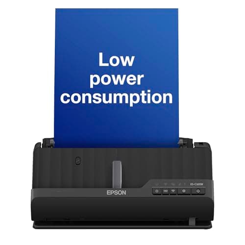 Image of Epson ES-C320W Workforce Ultra-compact Wi-Fi 30ppm Auto Feed Colour Scanner