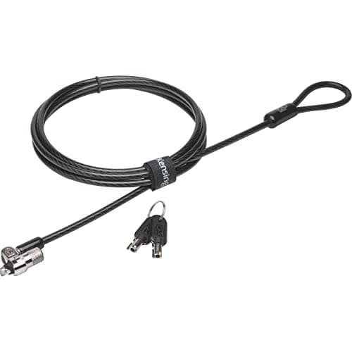 Image of Kensington MicroSaver 2.0 Keyed Laptop Lock,Black